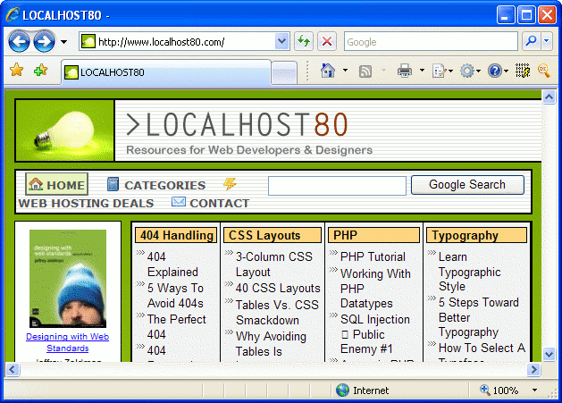 LOCALHOST80.COM - Resource for Web Developers